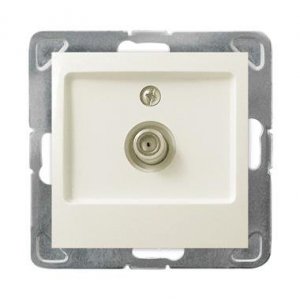 IMPRESJA MODUŁ ECRU GNIAZDO TV TYP F