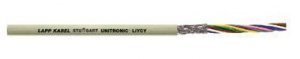 UNITRONIC LIYCY  2X  0.75 SZARY PRZEWÓD STEROWNICZY LINKA 300/300V KL.5 BĘBEN EKRAN ŻYŁY KOLOROWE