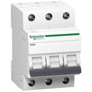 Schneider Electric Wyłącznik nadprądowy K60 K60N-C10-3 C 10A 3-biegunowy, A9K02310