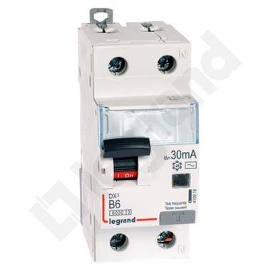 P312 DX3 B 6A/ 30MA/AC 1P+N WYŁĄCZNIK RÓŻNICONADPRĄDOWY B  6A 30MA 2M AC 6KA (dawne 008399)