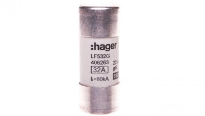 Bezpiecznik cylindryczny BiWtz 22x58 gG 32A LF532G