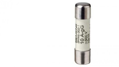 WKŁADKA BEZPIECZNIKOWA CYLINDRYCZNA, KLASA GG WG. NFC, BEZ WSKAŹNIKA, WLK. 10X38MM, AC 400V, 32A 3NW6012-1