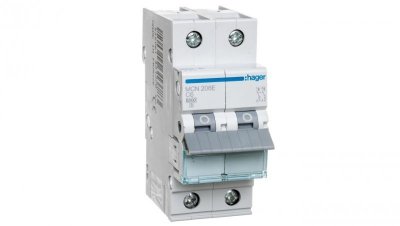 Wyłącznik nadprądowy 2P C 6A 6kA AC MCN206E