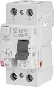 EFI-P2 A 80/0.03 WYŁ.RÓŻNIC-PRĄD.