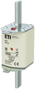 WKŁADKA NH2/WT-2C GF 160A/500V