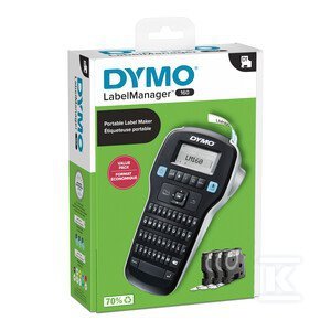 DRUKARKA DYMO LM 160 Z ZESTAWEM 3 TAŚM
