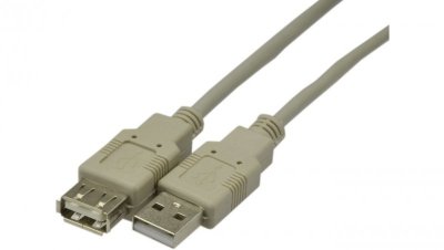 Kabel przedłużacz USB 2.0 A (wtyk / gniazdo) NEKU /1,8m/