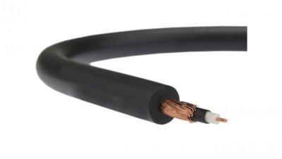 Przewód instrumentalny audio 0,22 AC-106SW czarny Klotz /50m/