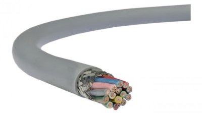 Przewód sterowniczy w ekranie LIYCY 300/300V 14x0,5 szary linka Technokabel /500m/