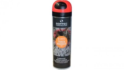 Farba geodezyjna do znakowania spray czerwona SOPPEC Track Marker