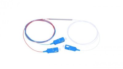 Splitter 35:65, 900um, 1m Extralink 1:2 FBT SC/UPC