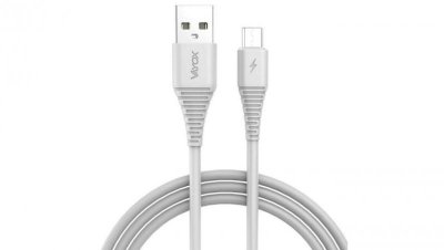 Kabel USB - micro USB 1m biały VA0055 Vayox