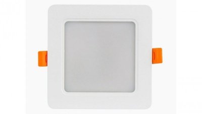 LED line LITE Downlight Plafon MOLLY 9W 830lm 3000K ciepła kwadrat podtynk 3 lata gwar.
