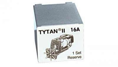 Wkładki bezpiecznikowe ,komplet 3 szt.3x16A do Tytan II