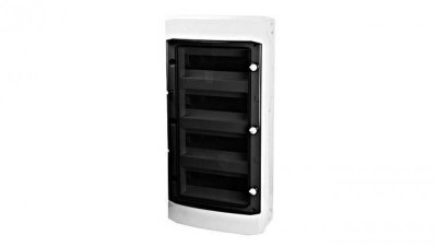 Obudowa natynkowa IP65, 4x12, drzwi transp., 400VAC/1500VDC