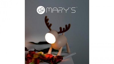MARYS LAMPKA LED JELONEK BEŻOWY