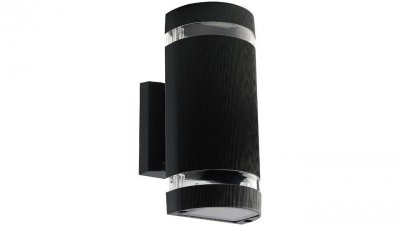 Lampa elewacyjna, kinkiet dwukierunkowy półokrągła 2xE27 V-TAC VT-967
