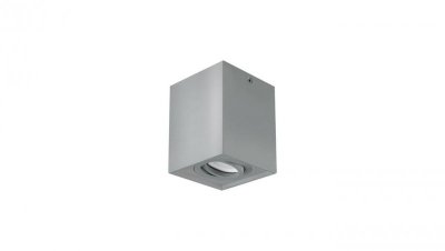 IDEUS OPRAWA SUFITOWA HARY KWADRATOWA GU 10 SILVER