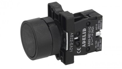 Przycisk sterowniczy czarny XB2 AS22-EA21
