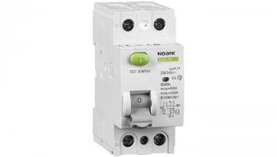 Wyłącznik różnicowoprądowy RCD 1-fazowy 40A 300mA typ A 2-biegunowy 2P (230V AC) 2-modułowy NOARK