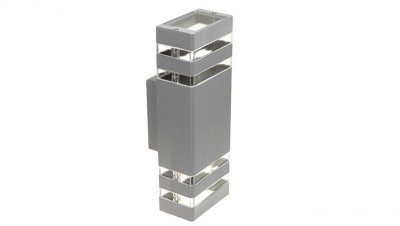 Oprawa elewacyjna Santa 2x GU10 szara RAL7040