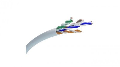 Kabel sieciowy skrętka 25M Extralink CAT5E UTP (U/UTP) V2 Wewnętrzny