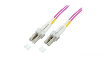 Patchcord światłowodowy OM4 50/125 MM LC-LC Duplex /2 m/