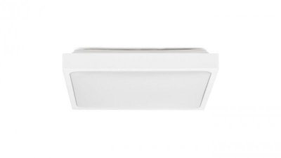 Plafon kwadratowy natynkowy LED 18W 1800lm 6500K IP44 biały barwa CW biała zimna V-TAC VT-8618W-SQ