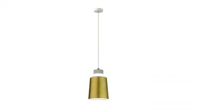 Lampa dekoracyjna wisząca LED 7W 400lm 3000K IP20 fi:120mm dł:1220mm akryl złoty barwa WW biała ciepła V-TAC VT-7333-G