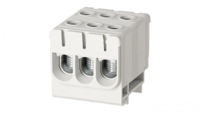 Złączka szynowa zgx 3x50 mm2 szara (al/cu) Gep-00054