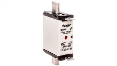 Wkładka bezpiecznikowa NH000 10A gG 500V WT-000 LNH0010MK