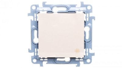 Simon 10 Łącznik krzyżowy 10AX IP20 kremowy CW7.01/41