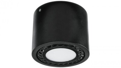 Oprawa sufitowa OVAL-MINI AR111 czarna black natynkowa