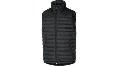 Kamizelka puchowa z poliamidu Ripstop powlekanego Pu kolor czarny rozmiar 3XL GDOONNR3X