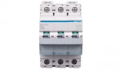 Wyłącznik nadprądowy 3P D 50A 10kA AC NDN350