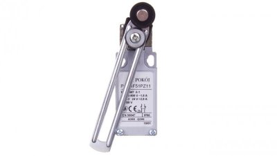 Wyłącznik krańcowy 1R 1Z migowy metal regulowana dźwignia z rolką tworzywa Ø18 PAM1F51PZ11 A37-4740