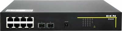 SWITCH DCN ES430-10P-POE L2 8xPoE+/2xSFP (120W)