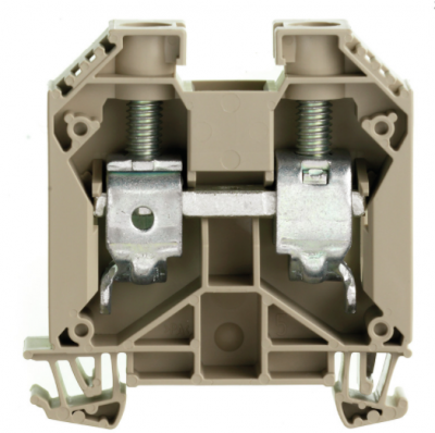 WDU 35.0 ZŁĄCZKA SZYNOWA PRZELOTOWA GWINTOWA BEŻ