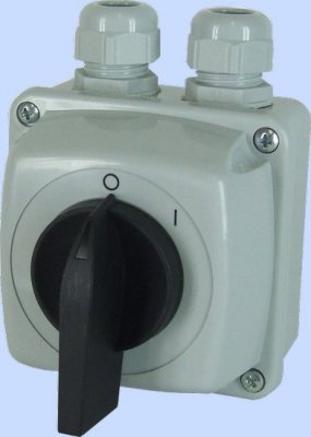ŁUK E16-53 0-1 ŁĄCZNIK KRZYWKOWY OB 16A IP44