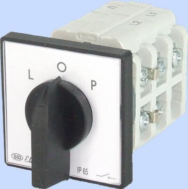 ŁUK 40-42 L-0-P ŁĄCZNIK KRZYWKOWY B/O L-0-P 40A IP65