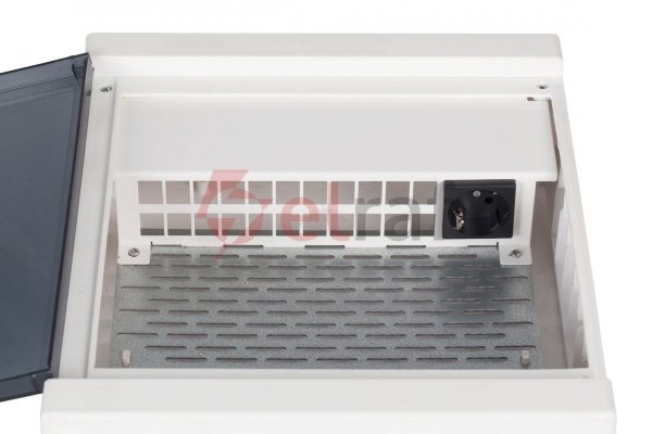Szafa multimedialna natynkowa Multialfa plastikowa 310x360x105mm białe drzwi , zatrzask MULTIALFA 360 BD 5-012MULTIALFA 360 BD