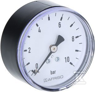 MANOMETR RF63 POZIOMY 1/4&quot; 0-10BAR