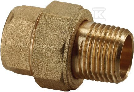 TWIST ŚRUB.PROSTY KRÓTKI 3/4&quot; O-RING M
