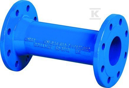 KRÓCIEC DWUKOŁNIERZ. FF DN80X200 GJL