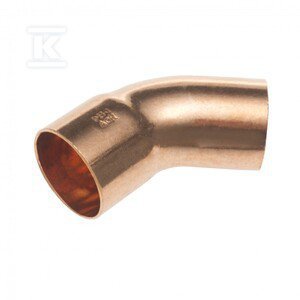 KOLANO 45o JEDNOKIELICHOWE 5/8 ACR