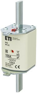 WKŁADKA NH2/WT-2C GF 100A/500V