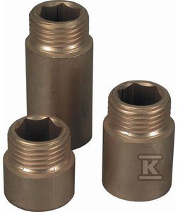 PRZEDŁUŻKA 1/2&quot;X30MM MOSIĄDZ ONNLINE