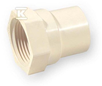 ZŁĄCZKA NAKR Z USZCZELKĄ KW/GW 3/4&quot; P