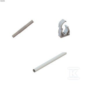 RL 28 BIAŁA 3M PCV+UCHWYT+ZŁĄCZKA