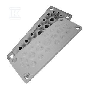 MC25 IP65 PRZEPUST WIELOOTWOROWY SZARY